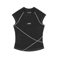 Corteiz Womens Racer Vest Top Black