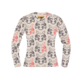 Corteiz Womens Tiger Mesh Longsleeve Cream