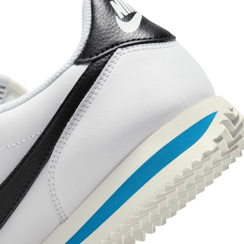 NIKE FOOTWEAR Nike Cortez White Black Light Photo Blue - Women's