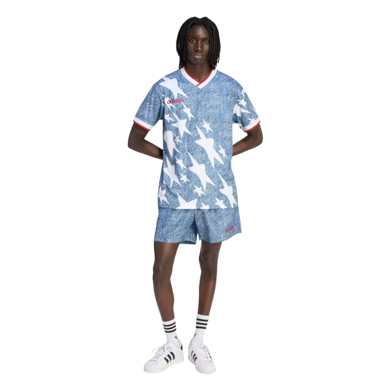Denim Graphic Shorts - Men's