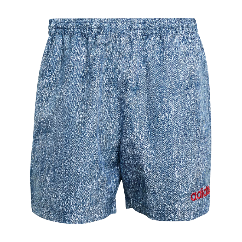 Denim Graphic Shorts - Men's
