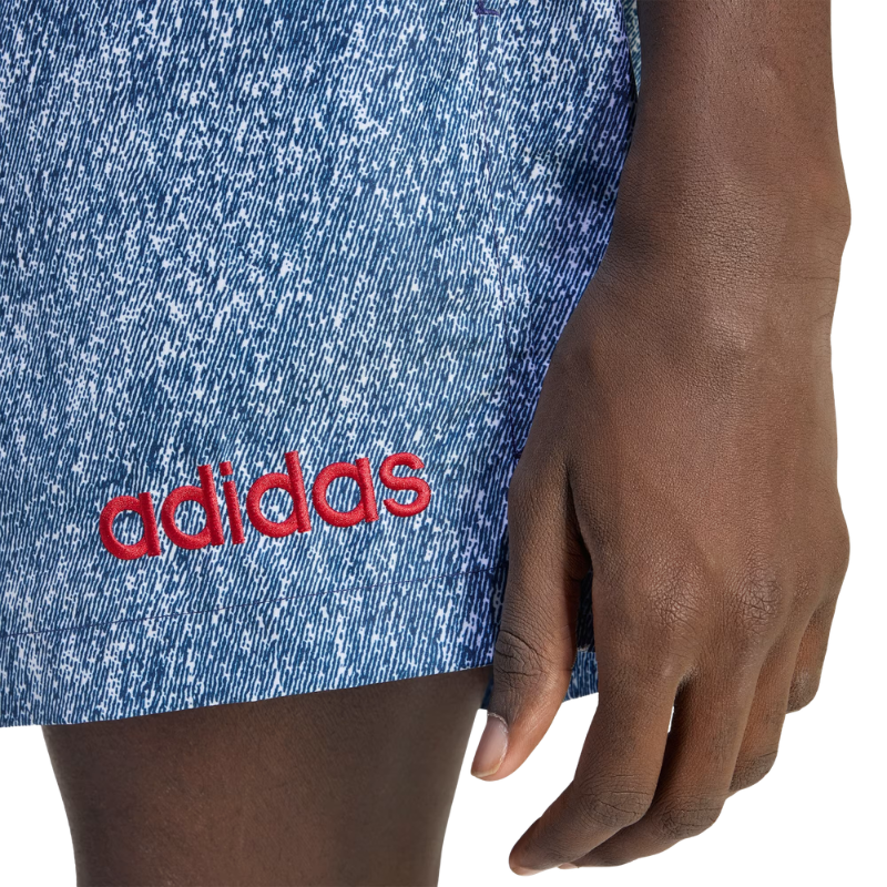 Denim Graphic Shorts - Men's