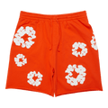 Denim Tears The Cotton Wreath Shorts 'Orange'