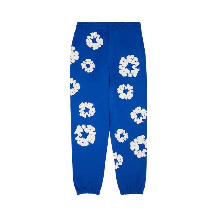 Denim Tears The Cotton Wreath Sweatpants 'Royal Blue'