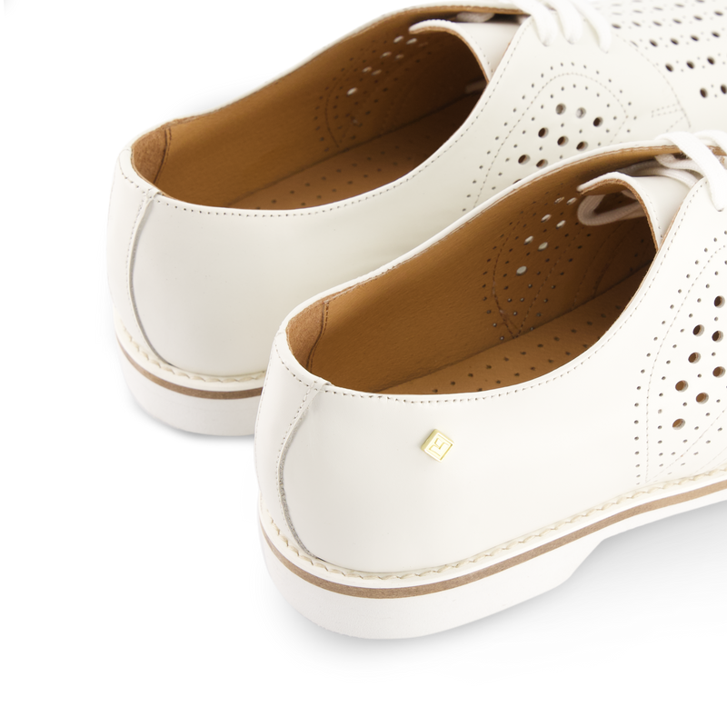 Derby Cuir Ecru