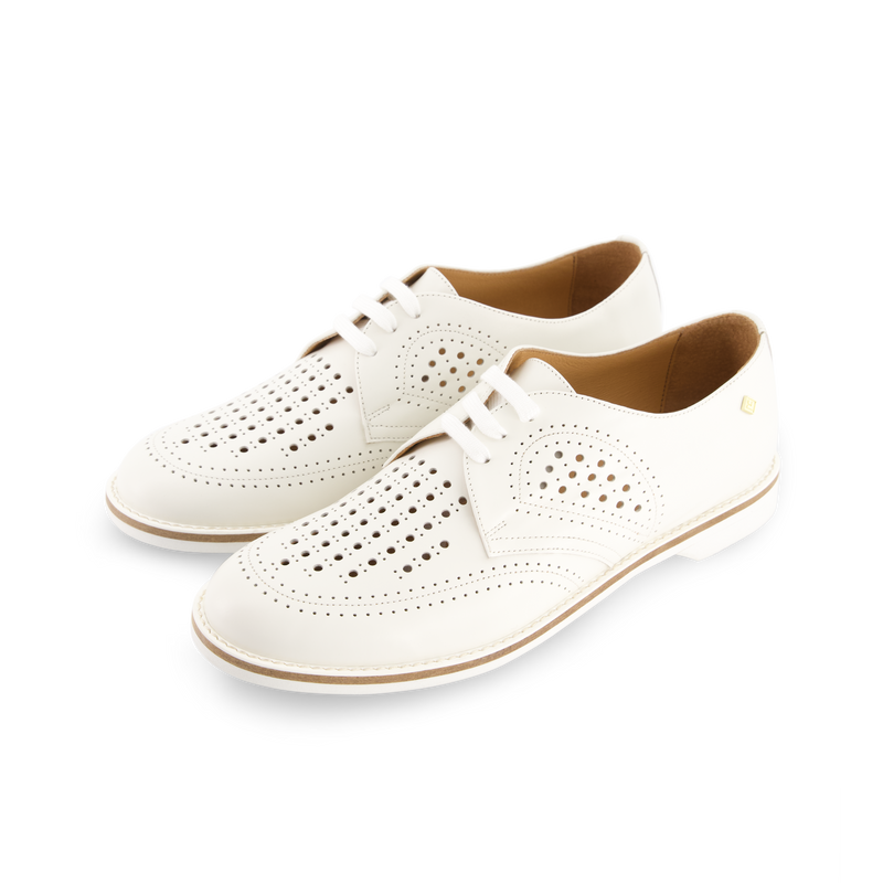 Derby Cuir Ecru