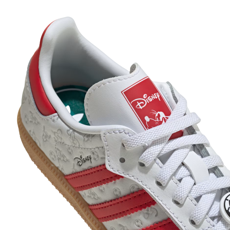 Disney Samba OG Comfort Closure Elastic Lace Shoes - Youth Sneakers