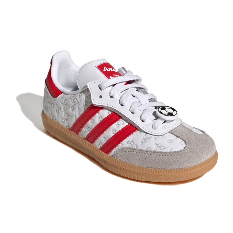 Disney Samba OG Comfort Closure Elastic Lace Shoes - Youth Sneakers