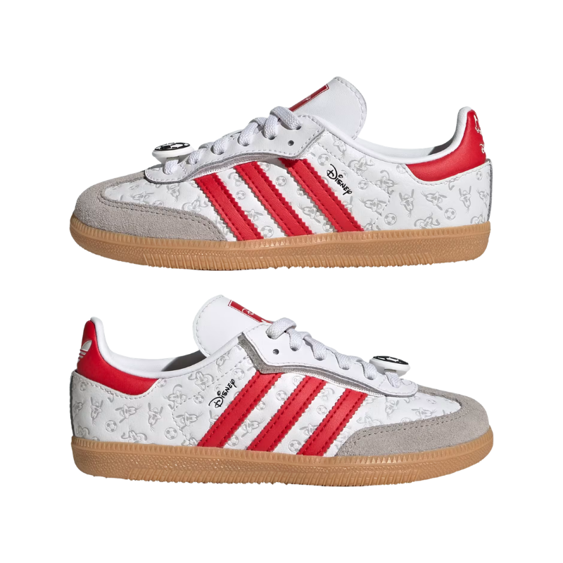 Disney Samba OG Comfort Closure Elastic Lace Shoes - Youth Sneakers
