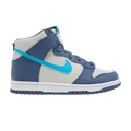 Nike Dunk High Light Bone Diffused Blue (GS) - Side Kicks