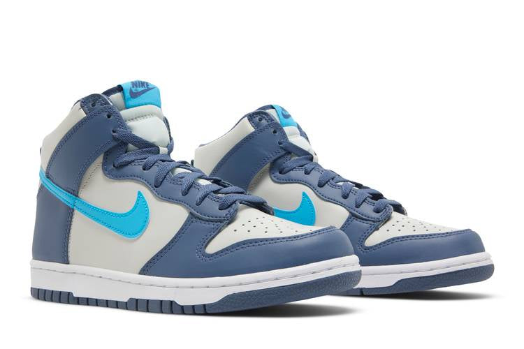 Dunk High Light Bone Diffused Blue (GS)