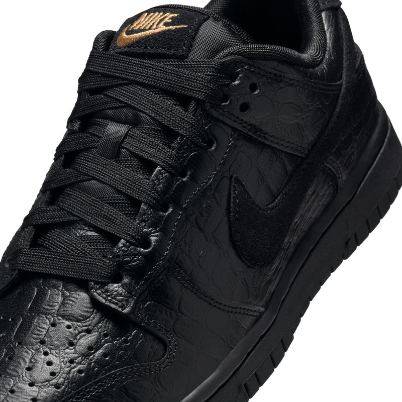 Dunk Low "Black Croc" - Women's
