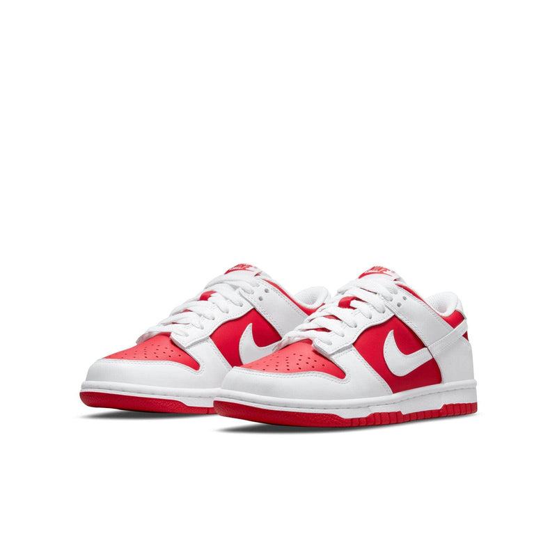 NIKE FOOTWEAR Nike Dunk Low "Championship Red" - Boy's GS