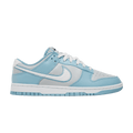Nike Dunk Low Retro Fleece Swoosh Worn Blue - Side Kicks
