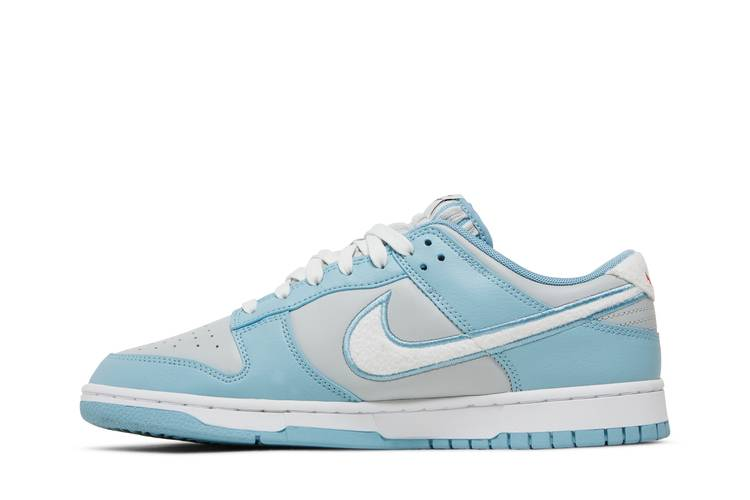 Dunk Low Retro Fleece Swoosh Worn Blue