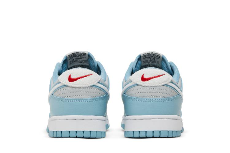 Dunk Low Retro Fleece Swoosh Worn Blue