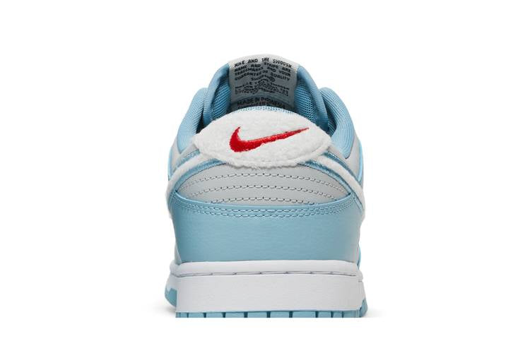 Dunk Low Retro Fleece Swoosh Worn Blue