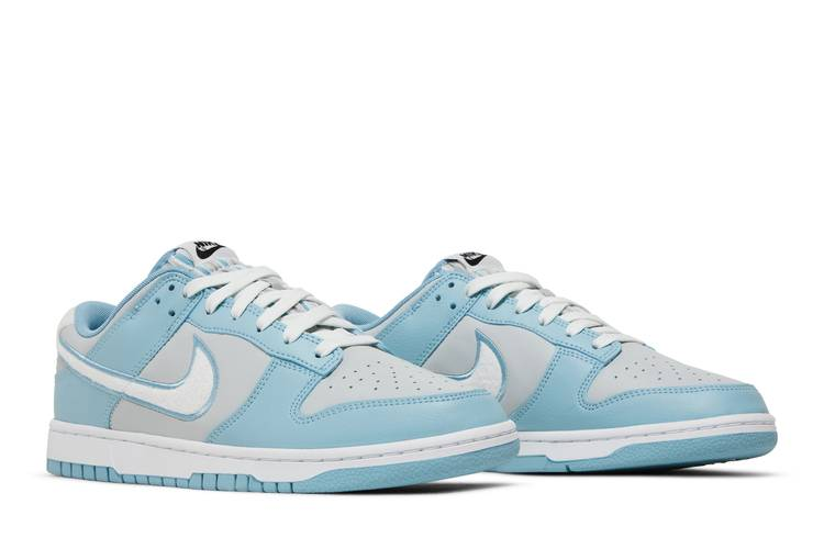 Dunk Low Retro Fleece Swoosh Worn Blue