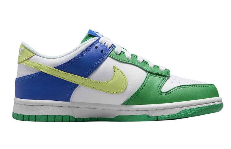 Nike FOOTWEAR Nike Dunk Low 'Stadium Green Game Royal' - Boys Grade School
