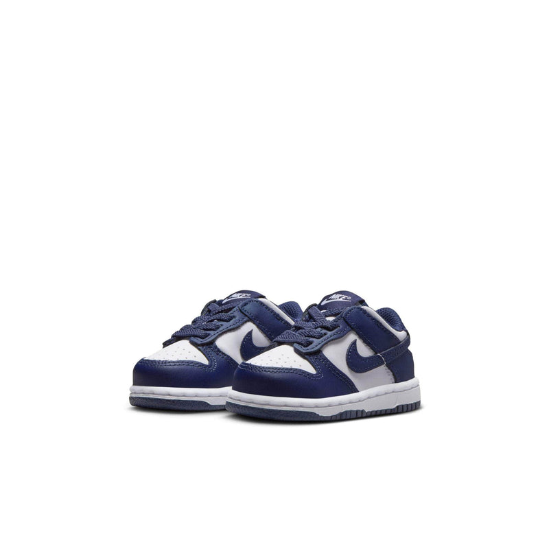 Nike FOOTWEAR Nike Dunk Low "White Midnight Navy" - Toddlers