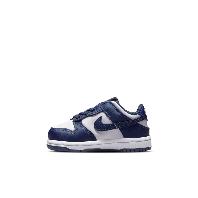 Nike FOOTWEAR Nike Dunk Low "White Midnight Navy" - Toddlers