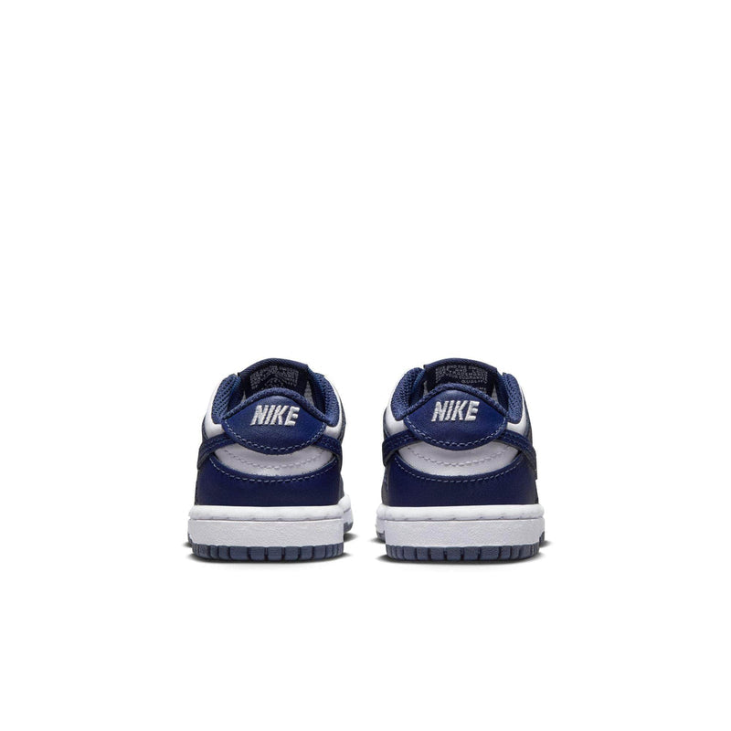 Nike FOOTWEAR Nike Dunk Low "White Midnight Navy" - Toddlers