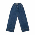 Estudio Niksen Big Hem Denim Jeans (Blue Wash) - August Shop