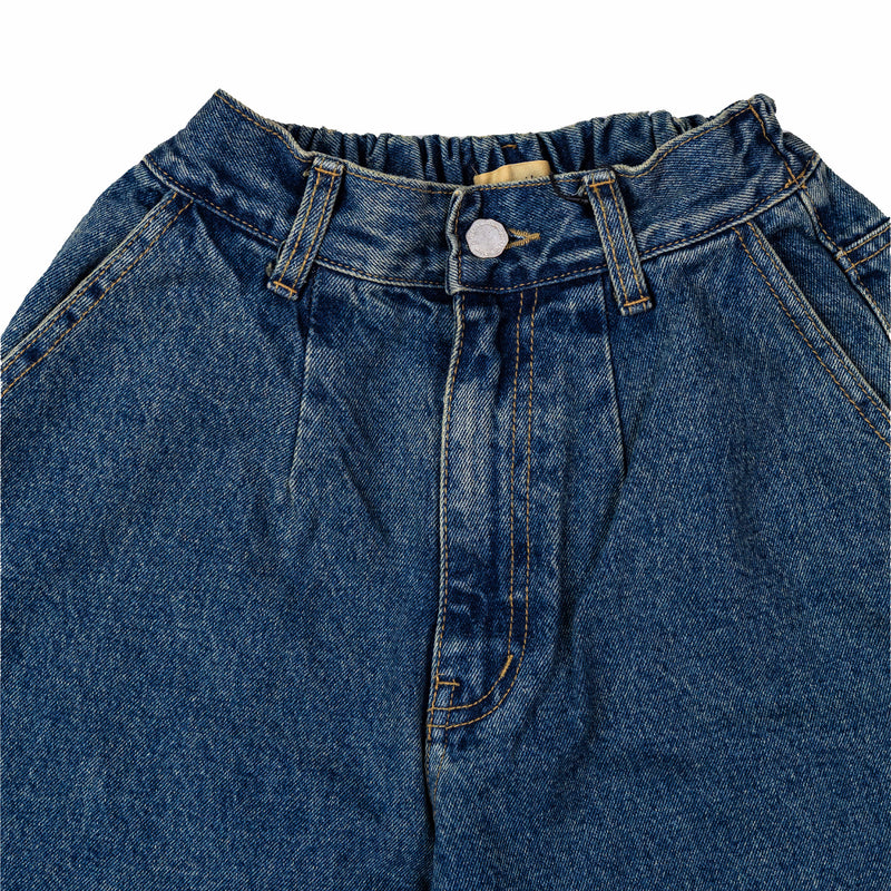 Estudio Niksen Big Hem Denim Jeans (Blue Wash) - August Shop