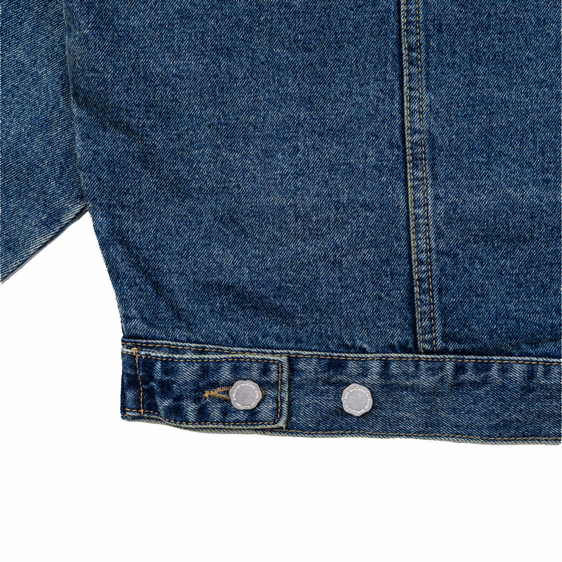 Estudio Niksen Boxy Denim Trucker Jacket (Blue Wash) - August Shop