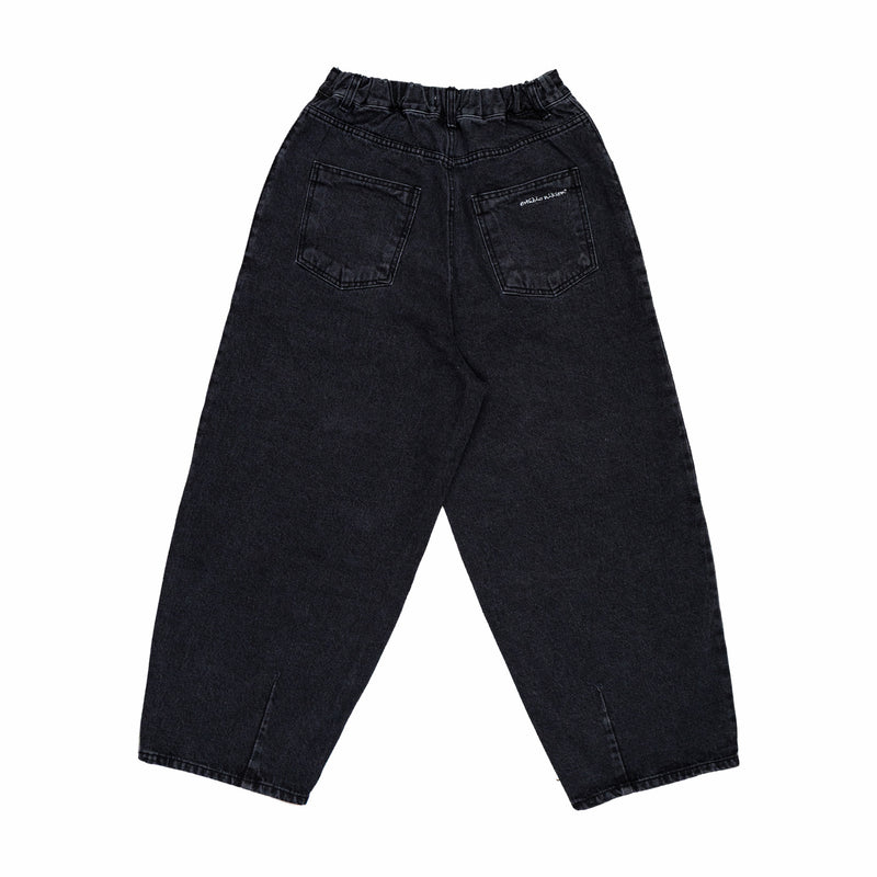Estudio Niksen Dart Balloon Jeans (Black) - August Shop