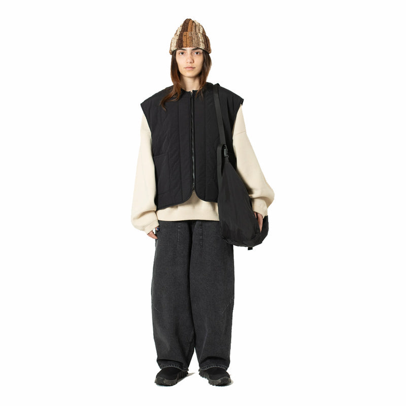 Estudio Niksen Dart Balloon Jeans (Black) - August Shop