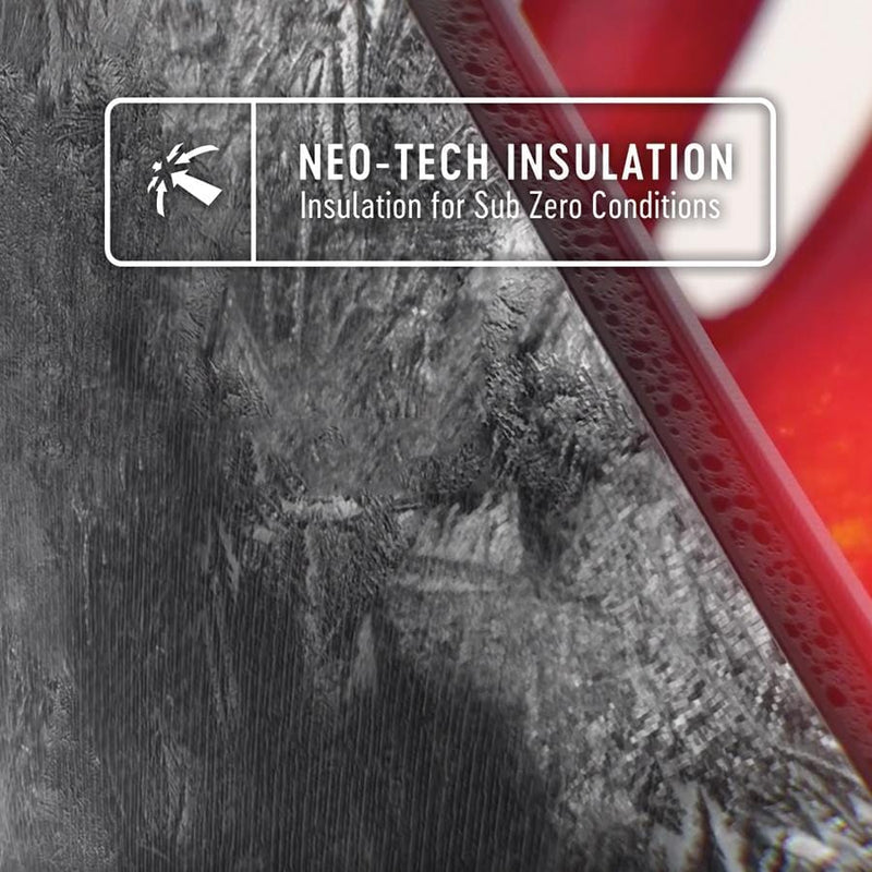 Bogs Forge Steel Toe boot insulation detail showing Neo-Tech insulation for sub-zero conditions, close-up view.