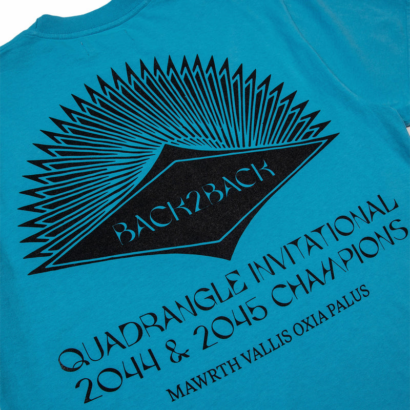 Franchise Back2Back2TheFuture Tee (Faded Blue) - August Shop