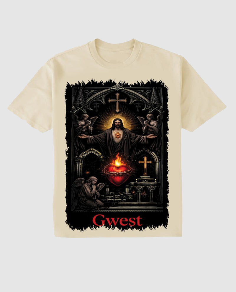 G WEST DIVINE FIRE TEE