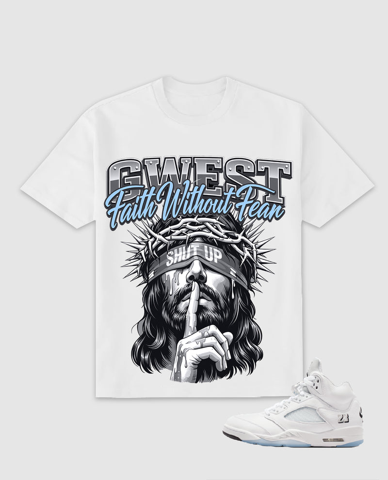 G WEST SILENCE SPEAKS TEE