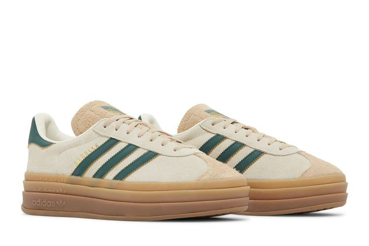 Gazelle Bold Magic Beige Collegiate Green (Women's)