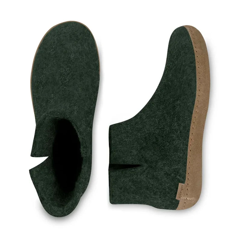 GLERUPS MENS SOFT SOLE BOOT - FOREST