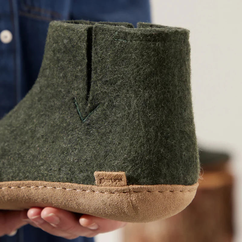 GLERUPS MENS SOFT SOLE BOOT - FOREST