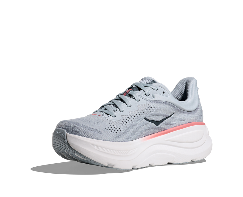 Hoka Bondi 9 Womens Shoes Color: Mineral Blue/Washed Blue Style: 1162012-MBLW
