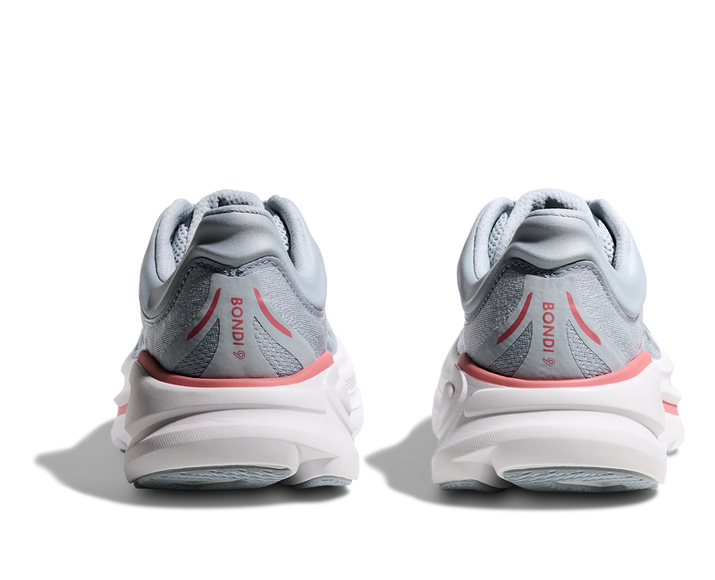 Hoka Bondi 9 Womens Shoes Color: Mineral Blue/Washed Blue Style: 1162012-MBLW