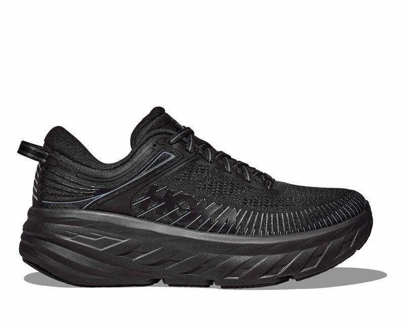 Hoka M Bondi 7 Color: BLACK / BLACK Style: 1110518-BBLC