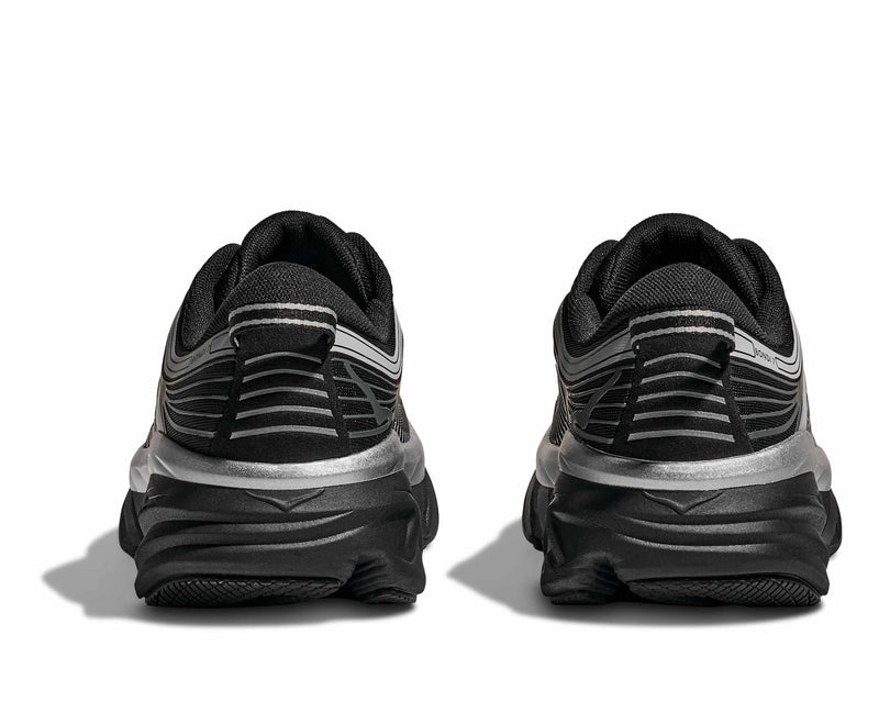 Hoka M Bondi 7 Color: BLACK / STARDUST Style: 1110518-BKSTR