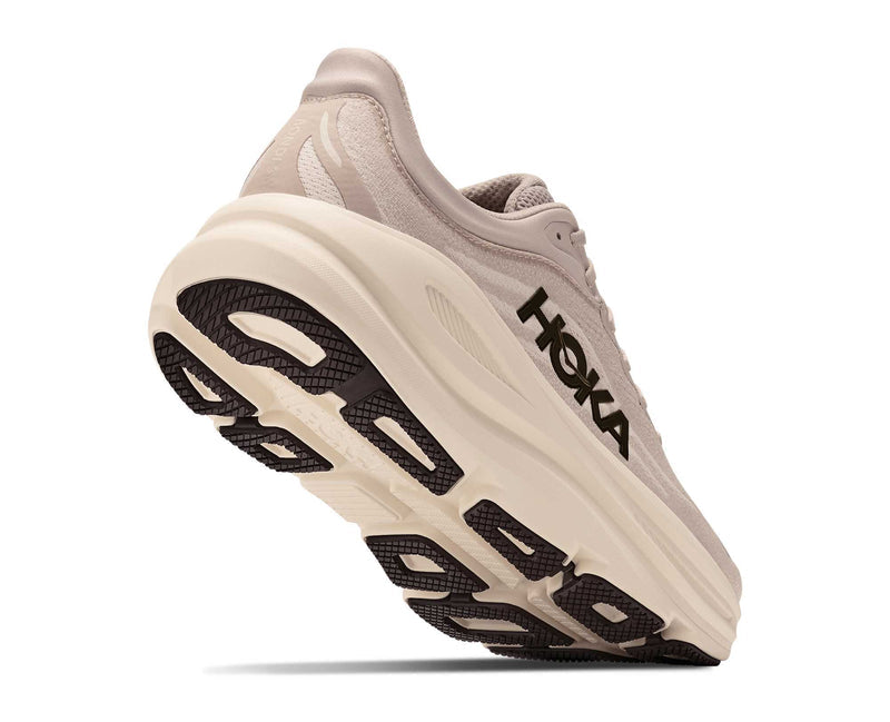 Hoka M Bondi 9 Color: RIVER ROCK GREY / ALABASTER Style: 1162011-RRCK