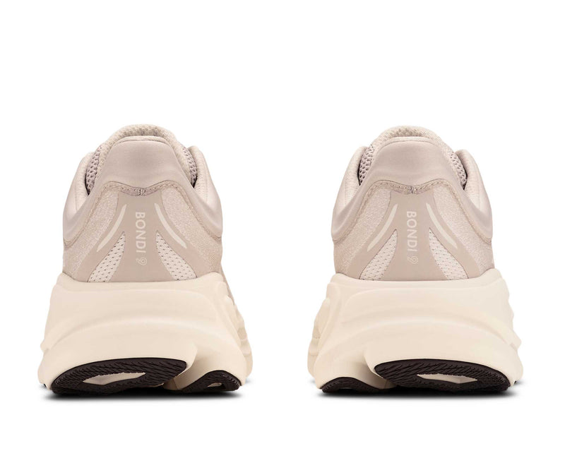 Hoka M Bondi 9 Color: RIVER ROCK GREY / ALABASTER Style: 1162011-RRCK