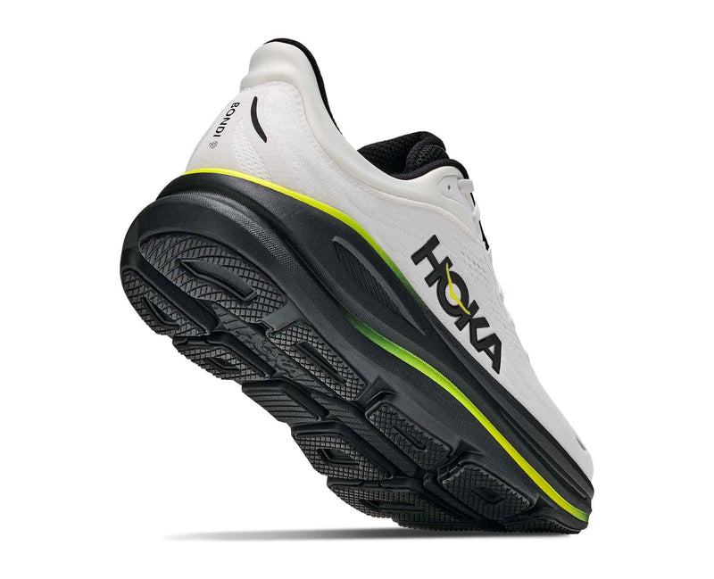 Hoka M Bondi 9 Color: White/Citrus Style: 1162011-WTCT