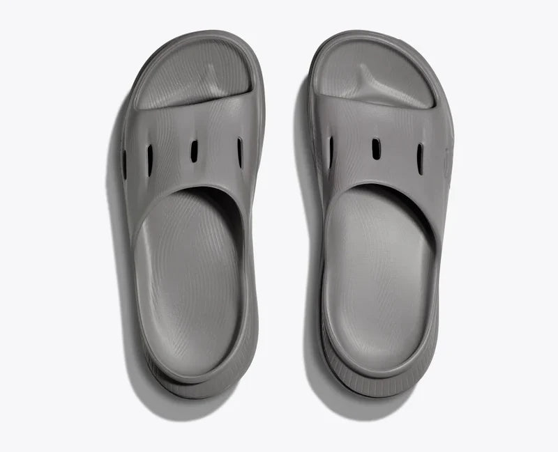 HOKA ORA RECOVERY SLIDE - GREY / GREY