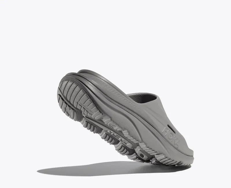HOKA ORA RECOVERY SLIDE - GREY / GREY