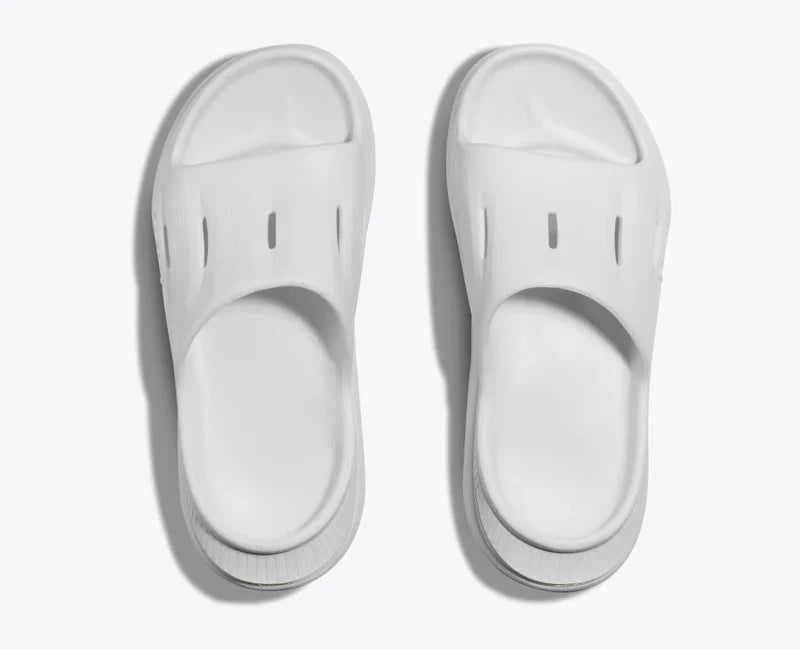 HOKA ORA RECOVERY SLIDE - WHITE / WHITE