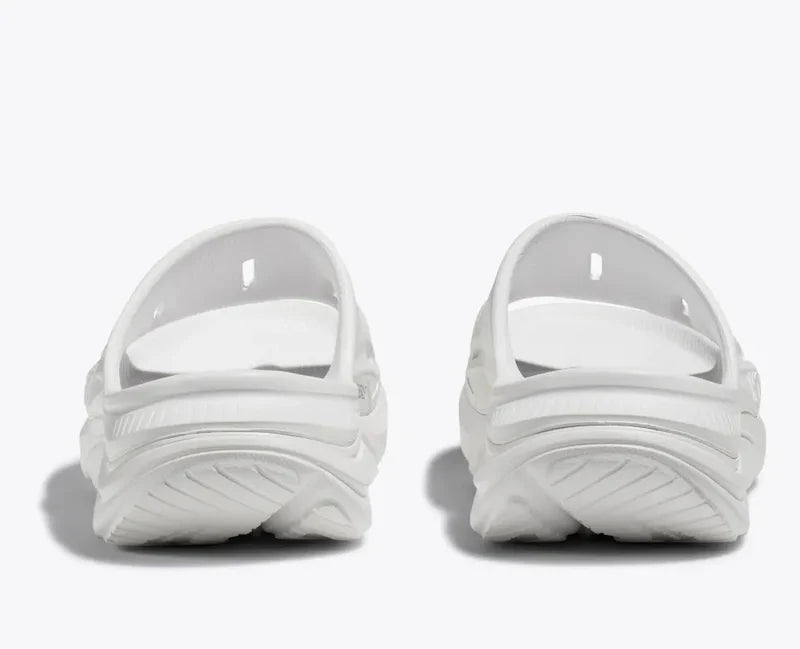 HOKA ORA RECOVERY SLIDE - WHITE / WHITE