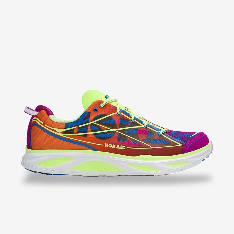 Hoka U Huaka Pro Color: FUCHSIA / NEON YUZU Style: 1176672-FCHS
